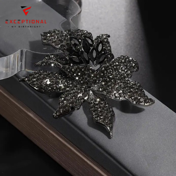 Black Diamond Broche